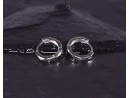 Elegante Silberohrringe mit Clipverschluss