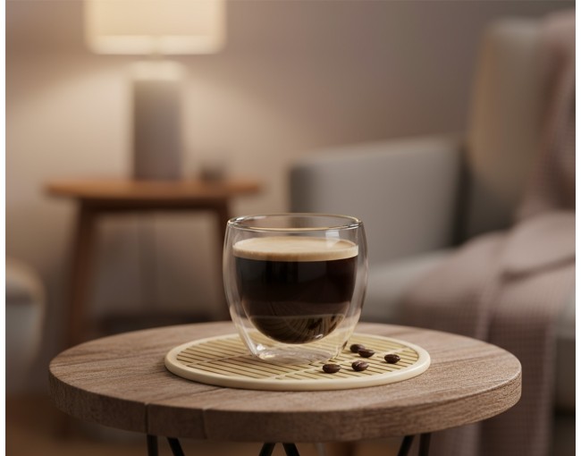 Doppelwandiges Glas 90 ml