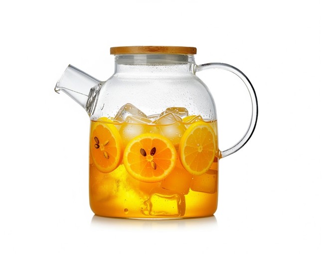 Teapot with bamboo lid 1500 ml