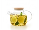 Teapot with bamboo lid 1000 ml
