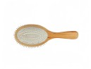 Grande brosse à cheveux ronde en métal