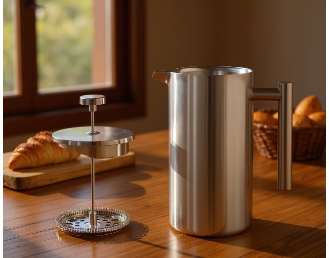 Kaffeebereiter mit Edelstahlfilter