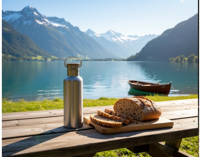 Thermosflasche aus Edelstahl 750 ml