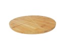 Large pizza plate made of bamboo