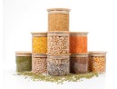 Bocaux de rangement carrés, empilables, lot de 3