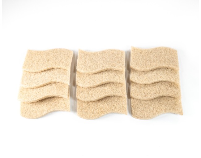 Spülschwämme Kokosfasern beige 12er Set Design 2