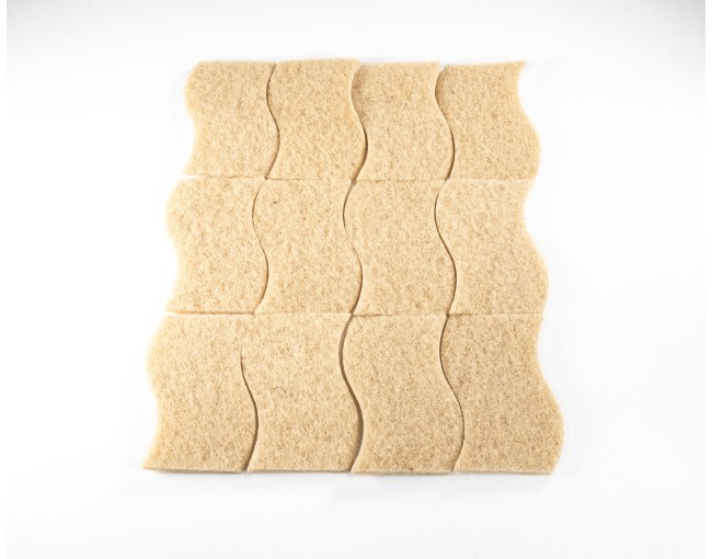 Spülschwämme Kokosfasern beige 12er Set Design 2