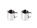 Milchkännchen aus Edelstahl 2er Set