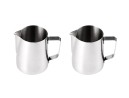 Pot à lait en acier inoxydable, lot de 2