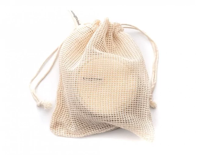 Abschminkpads Bambus und Baumwolle 12er Set beige
