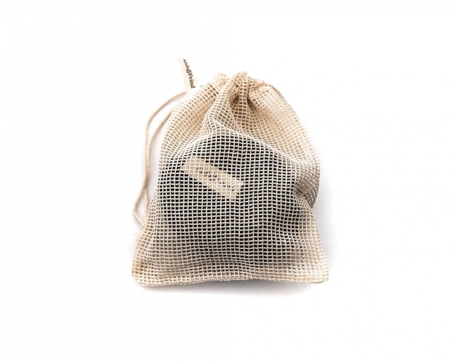 Lot de 12 disques démaquillants en bambou et coton noir