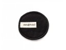Make-up removal pads bamboo and cotton black set of 12