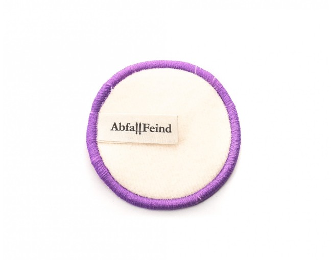 Makeup removal pads hemp and cotton set of 12