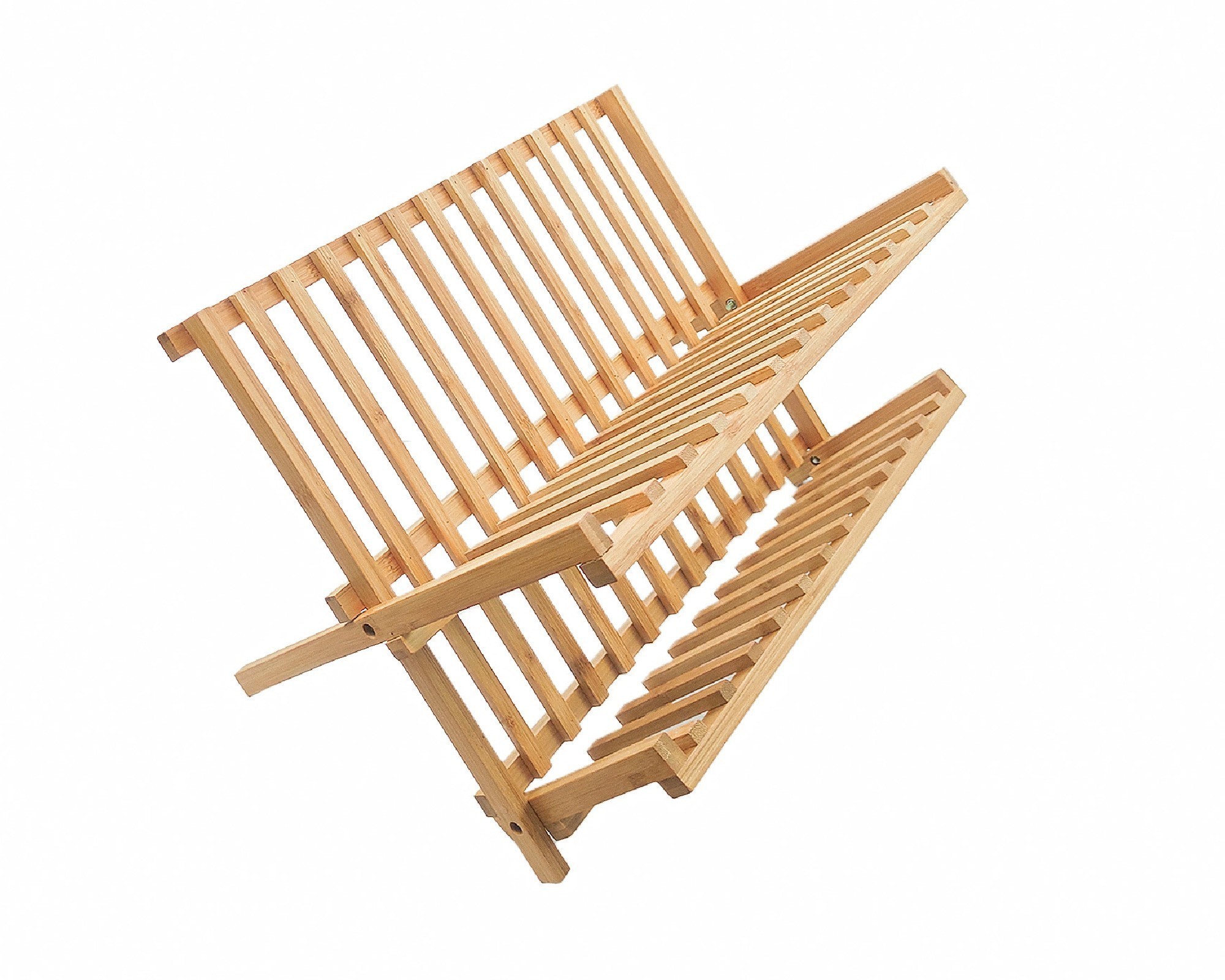 Bamboo draining rack