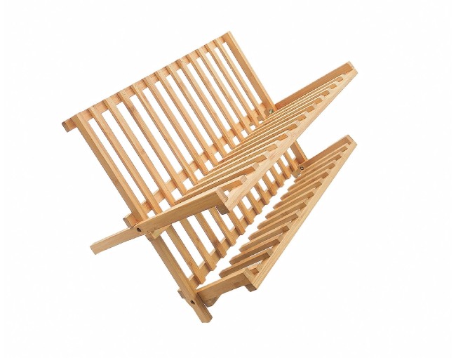 Bamboo draining rack