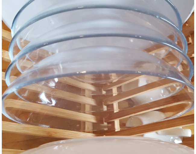 Bamboo draining rack