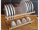Bamboo draining rack