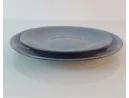 Dessertteller grünblau aus Keramik