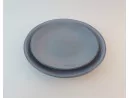 Dessertteller grünblau aus Keramik