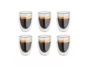 Doppelwandige 350 ml Gläser im 6er Set