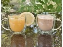 Doppelwandiges Glas mit Henkel 200 ml