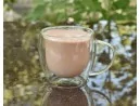 Doppelwandiges Glas mit Henkel 200 ml