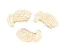Lot de 3 gants de douche en sisal
