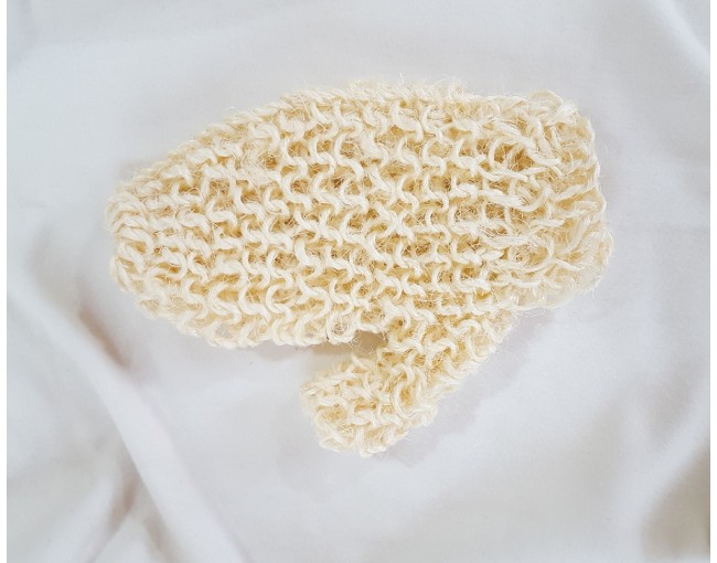 Lot de 3 gants de douche en sisal