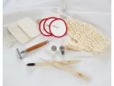 Duschschwamm aus Luffa 4er Set