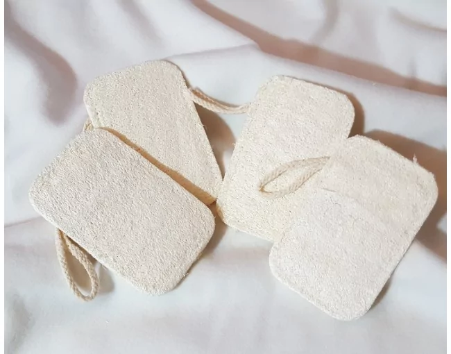 Duschschwamm aus Luffa 4er Set