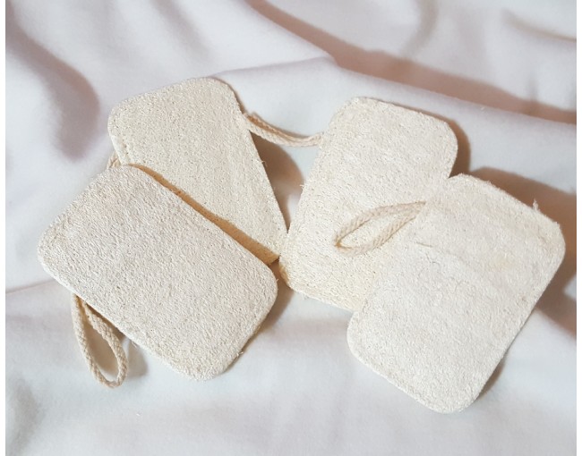 Loofah shower sponge set of 4