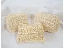 Duschschwamm aus Sisal mit Griff 3er Set