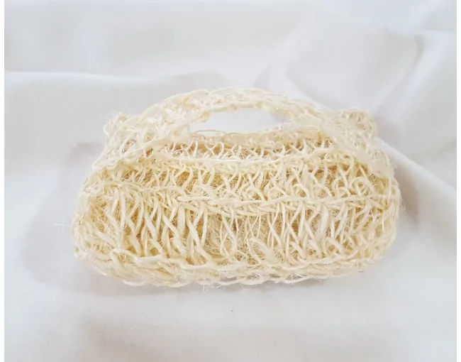 Duschschwamm aus Sisal mit Griff 3er Set