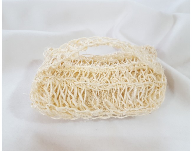 Spugna da doccia in sisal con manico, set da 3