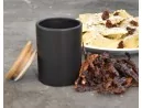 Edle Gewürzbehälter Keramik und Bambus 8er Set