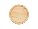 Breakfast board made of solid bamboo