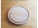 Breakfast board made of solid bamboo