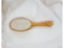 Grosse runde Metall Haarbürste