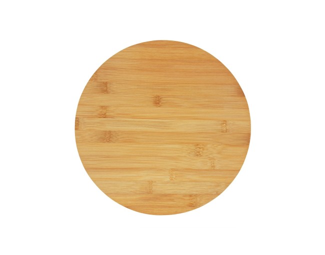 Large pizza plate made of bamboo