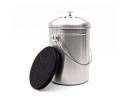 Compost bin stainless steel 3 liters with filter