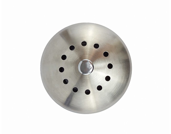 Compostiera in acciaio inox da 3 litri con filtro