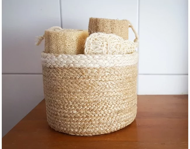 Korb Jute Seegras 3er Set