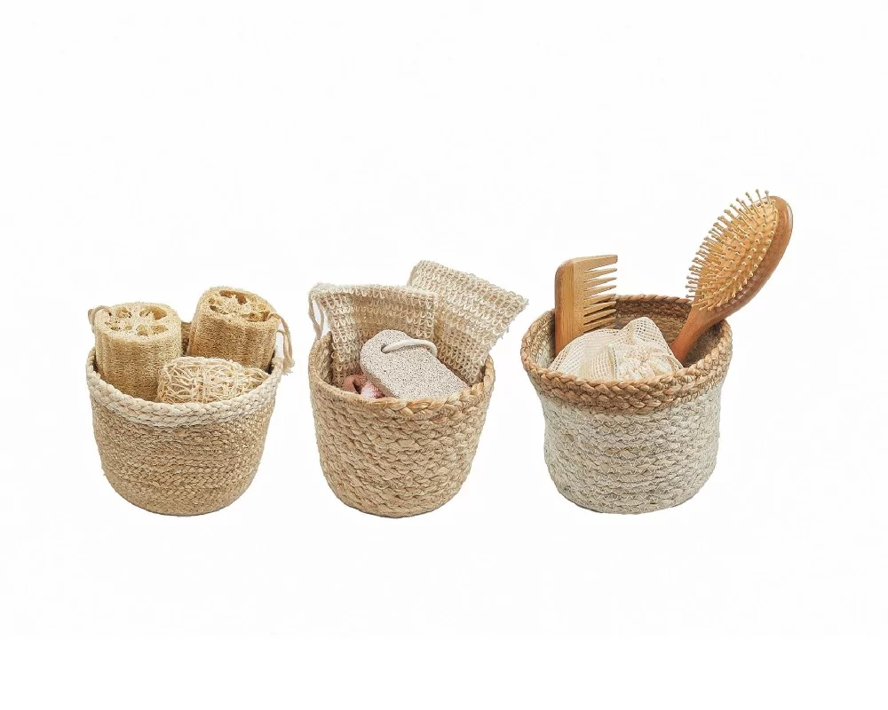 Korb Jute Seegras 3er Set