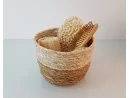 Korb Jute Seegras 3er Set