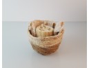 Jute seagrass basket set of 3 large
