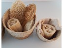 Jute seagrass basket set of 3 large