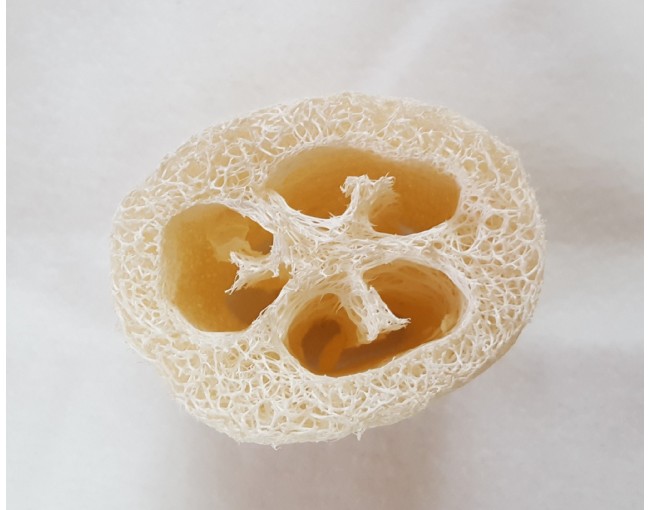 Lot de 5 éponges luffa, 7 cm