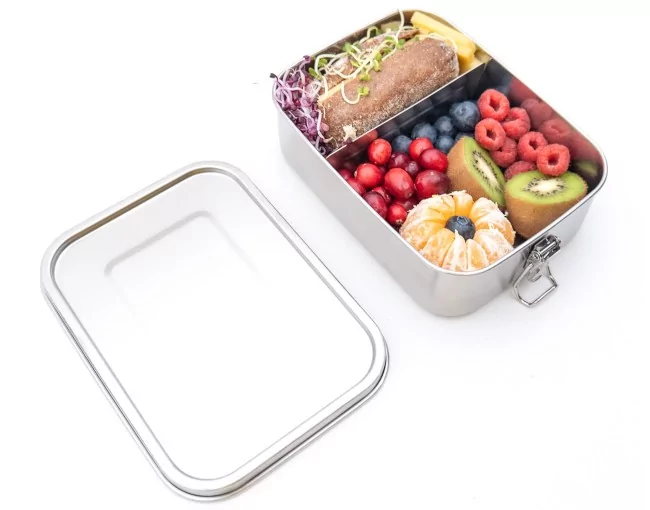 Lunchbox mit Rollclips 1200 ml
