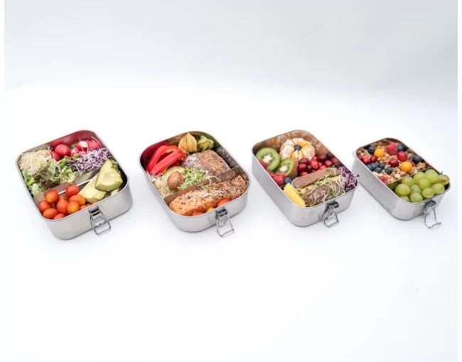 Lunchbox mit Rollclips 1200 ml