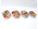 Lunchbox mit Rollclips 1200 ml